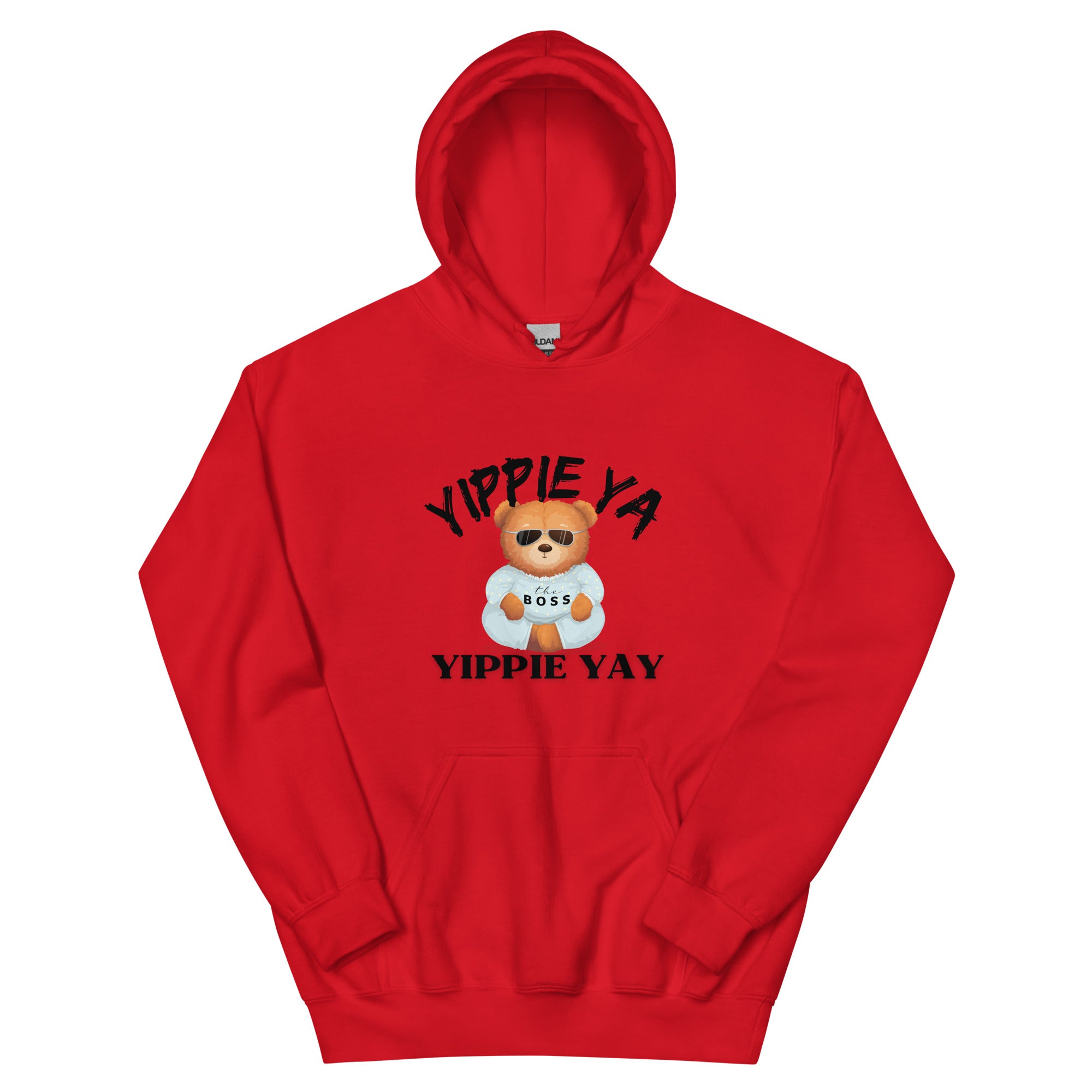 TEDDY BEAR YIPPIE YA Unisex Hoodie