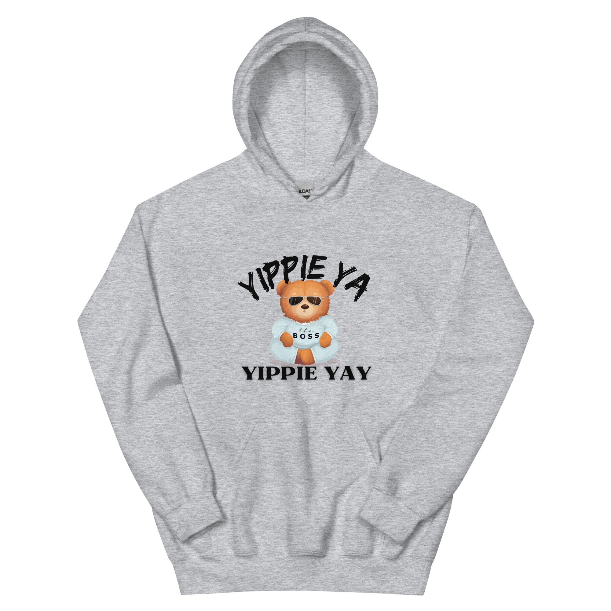 TEDDY BEAR YIPPIE YA Unisex Hoodie