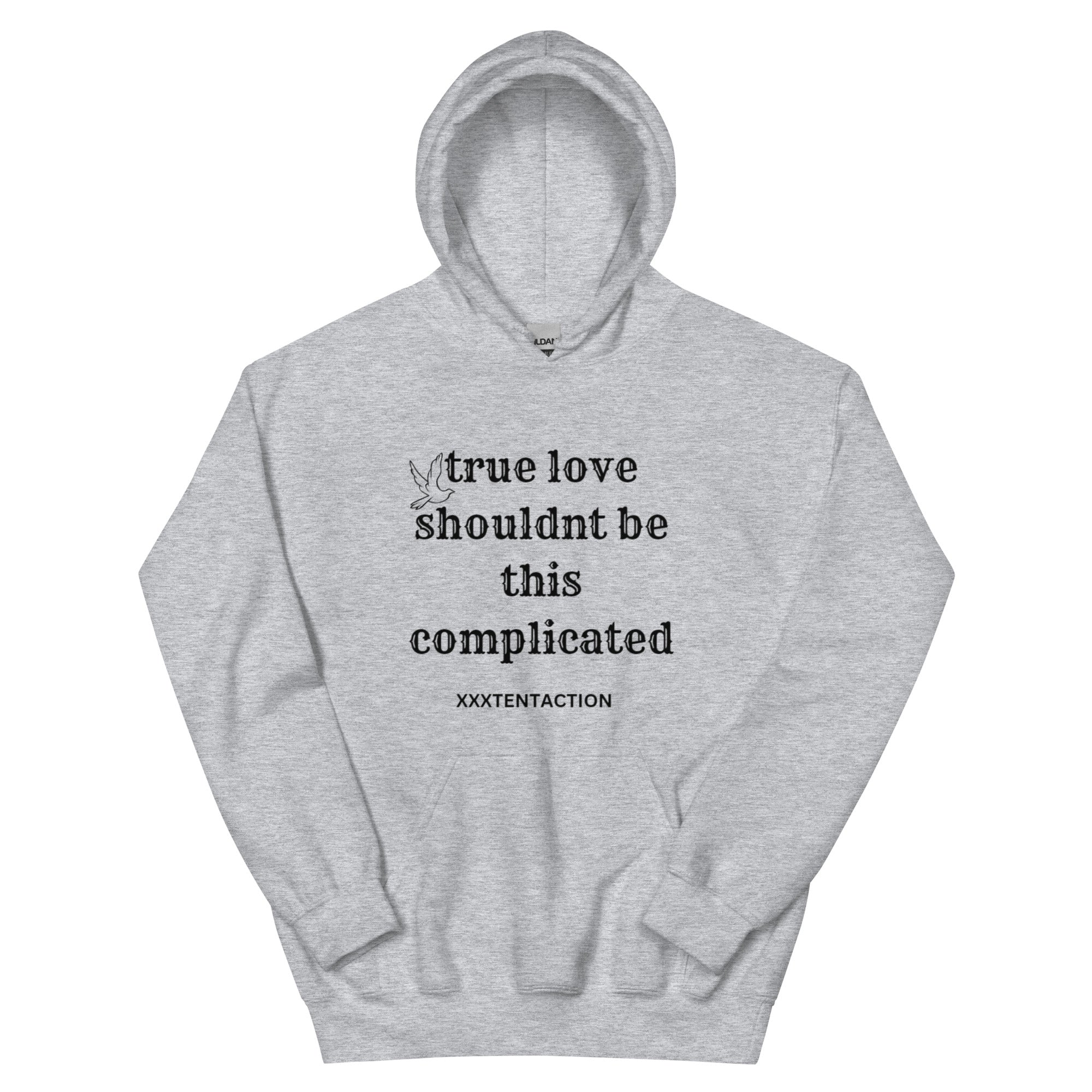 TRUE LOVE SHOULDNT BE THIS COMPLICATED Unisex Hoodie