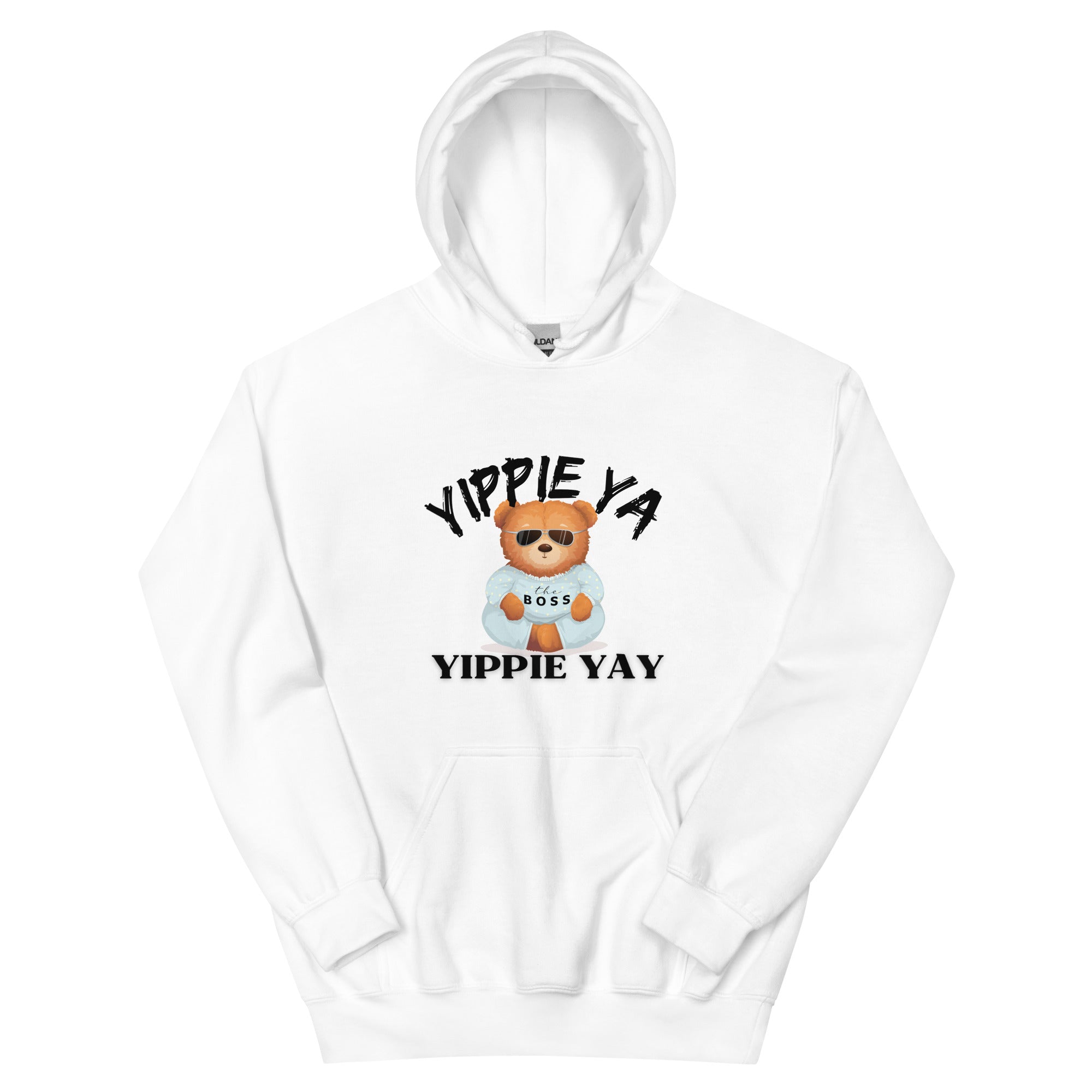 TEDDY BEAR YIPPIE YA Unisex Hoodie