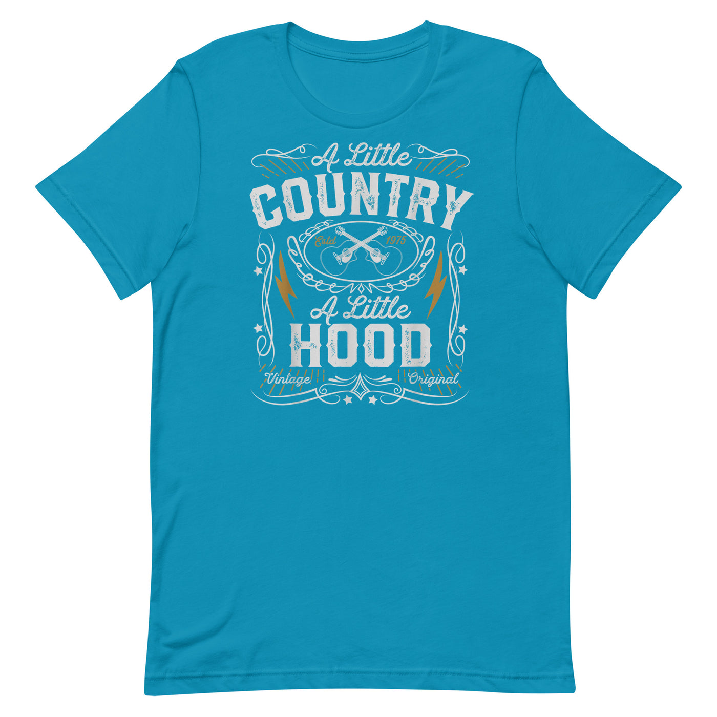 A LITTLE COUNTRY A LITTLE HOOD Unisex t-shirt - Hiphopya