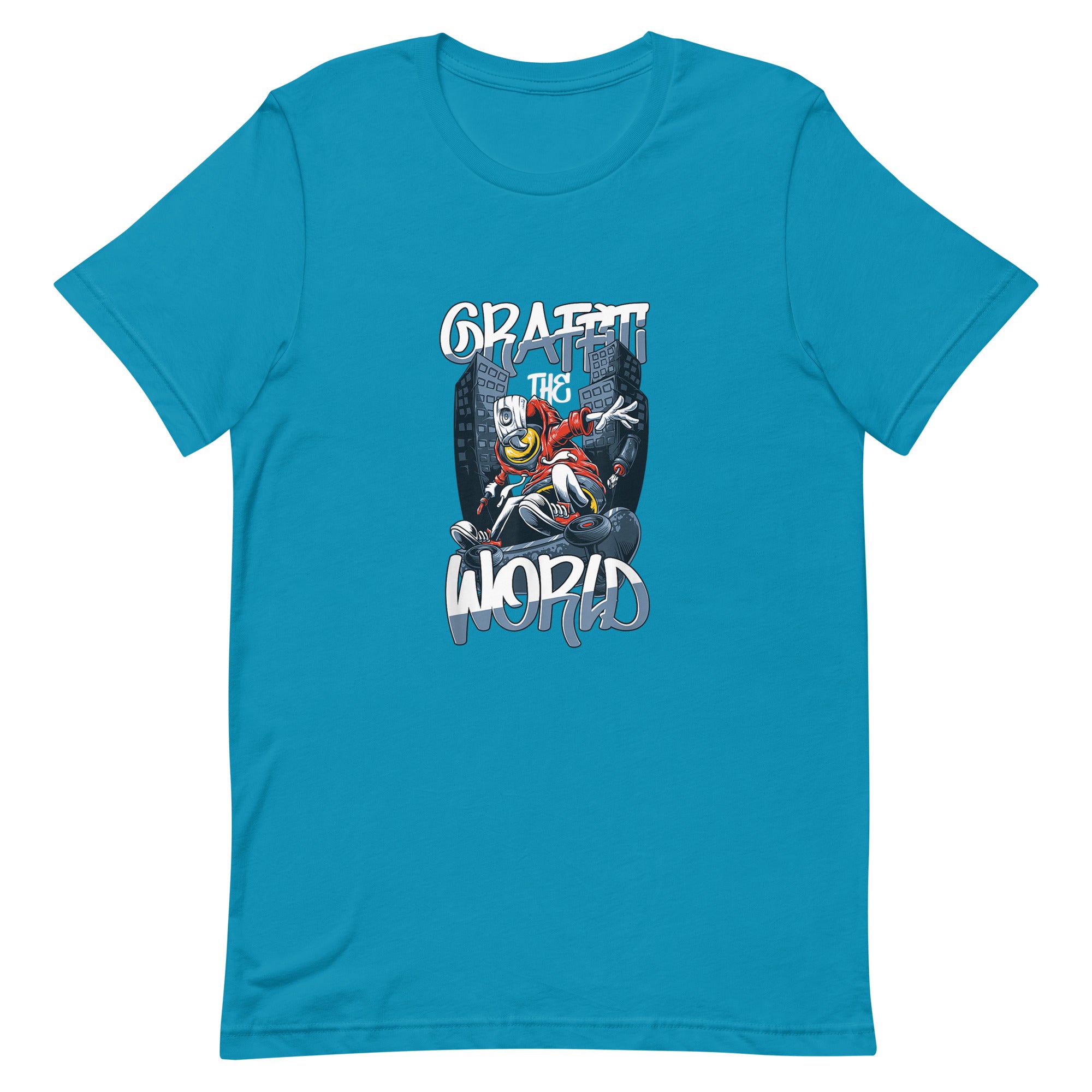 GRAFFITI THE WORLD Unisex t-shirt - Hiphopya