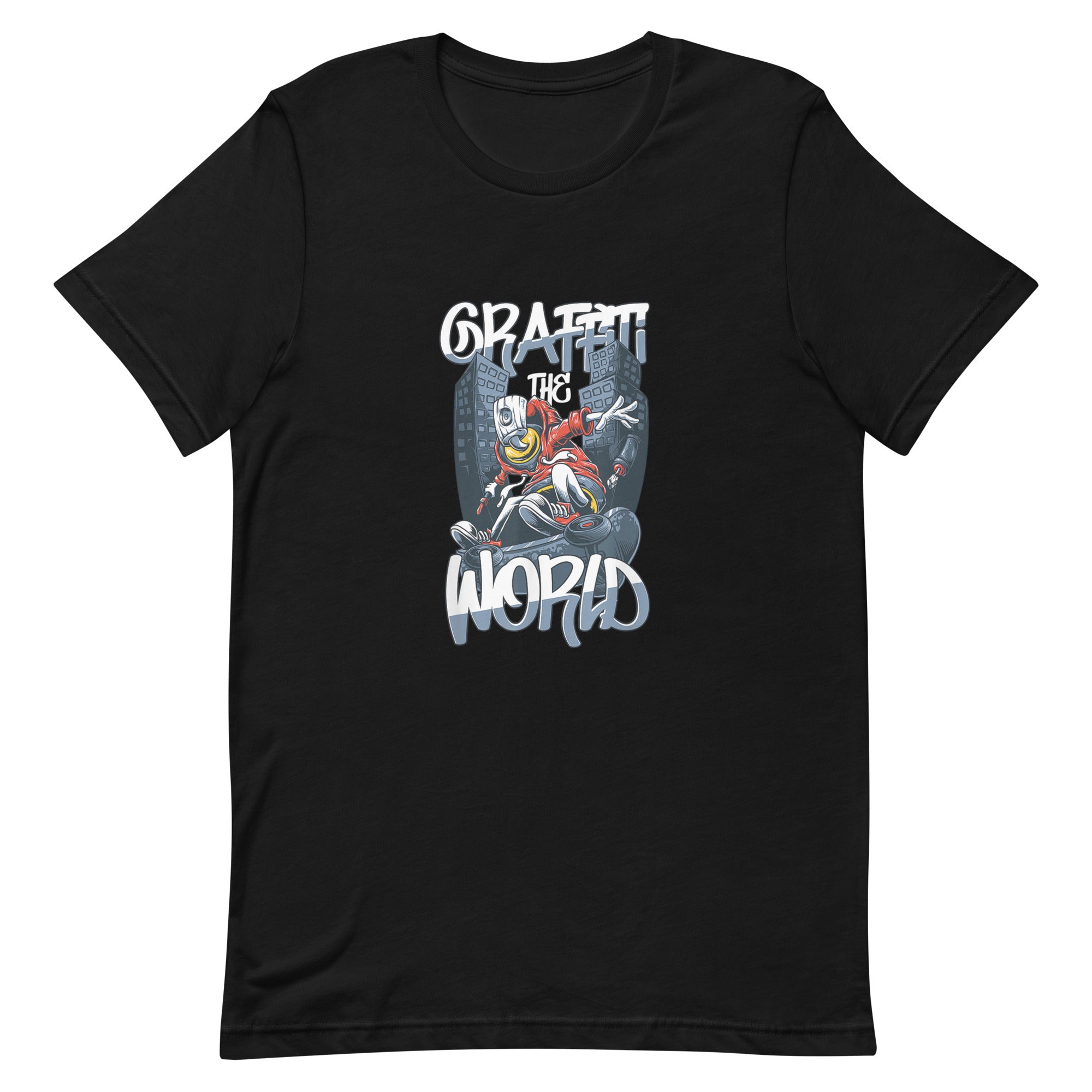 GRAFFITI THE WORLD Unisex t-shirt - Hiphopya