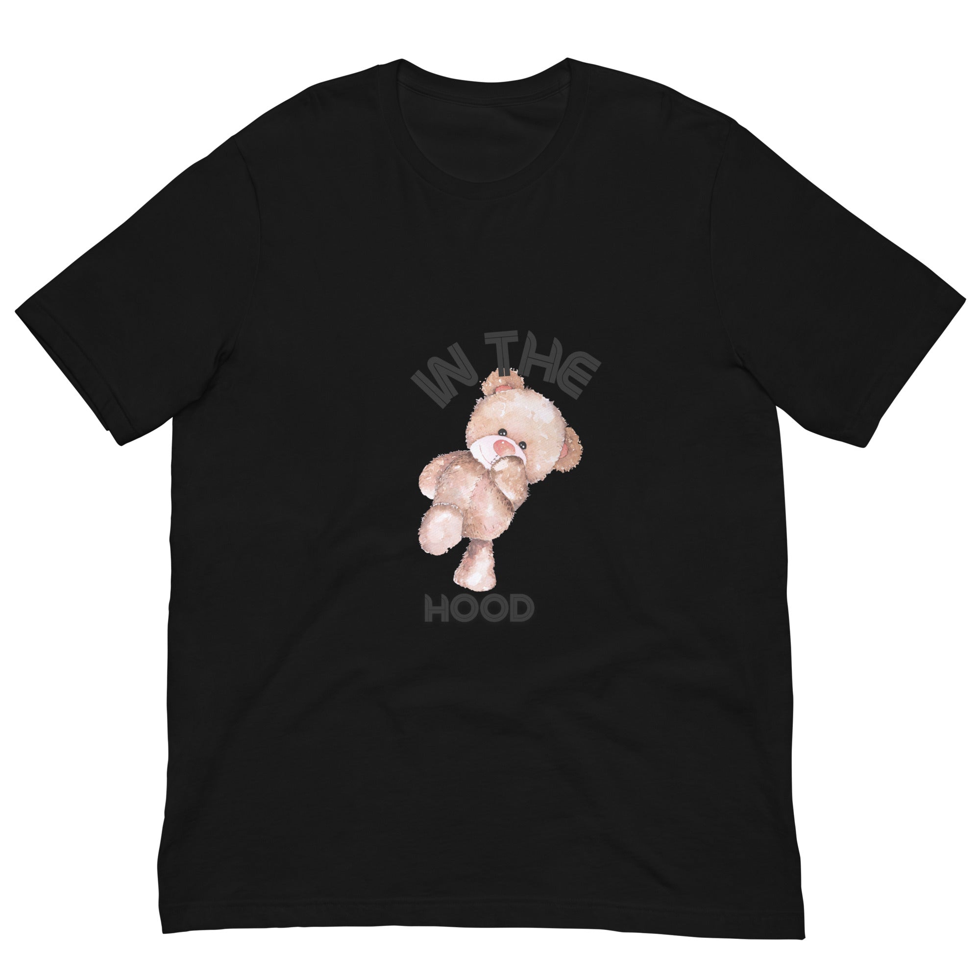 IN THE HOOD TEDDY BEAR Unisex t-shirt