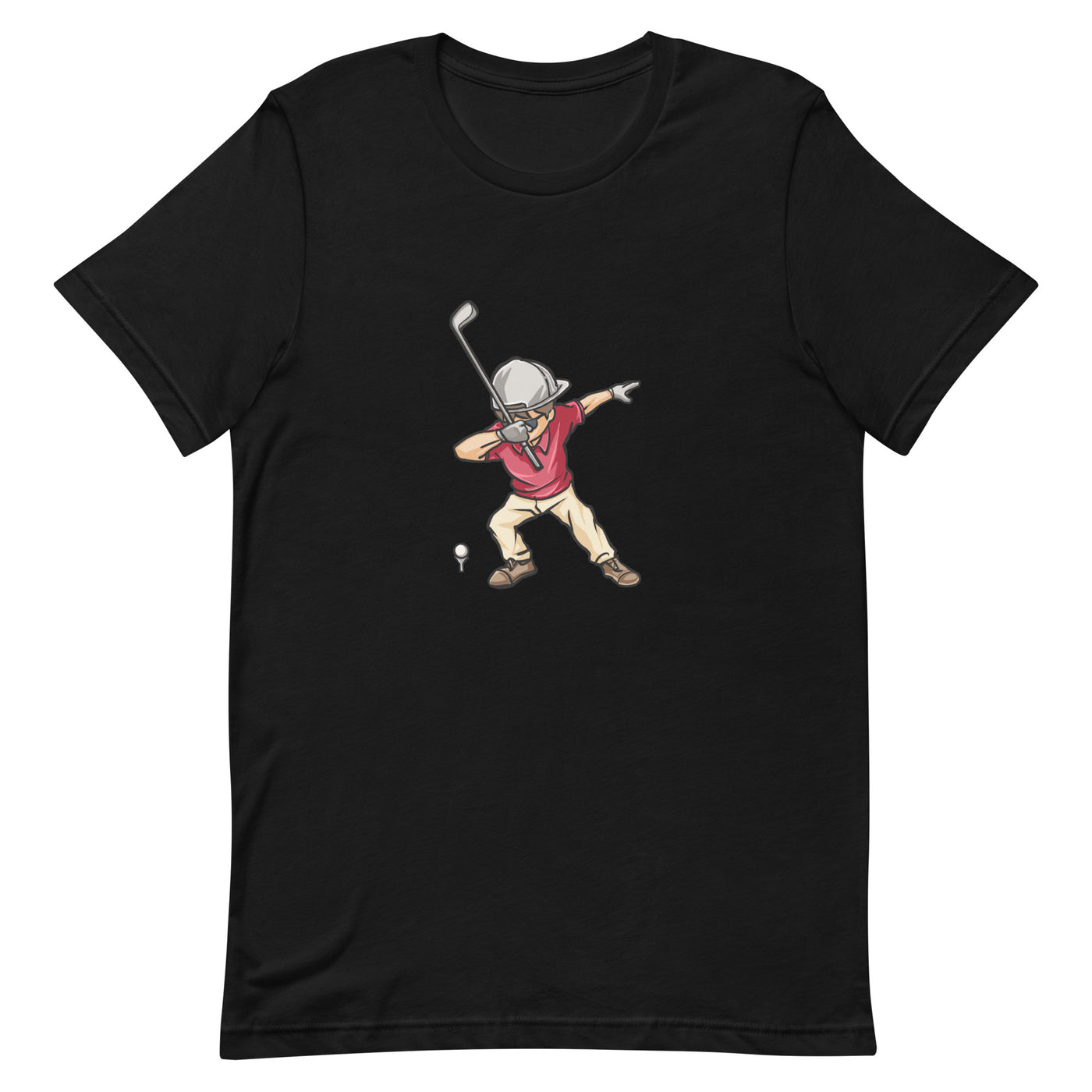 GOLFER DABBING Unisex t-shirt