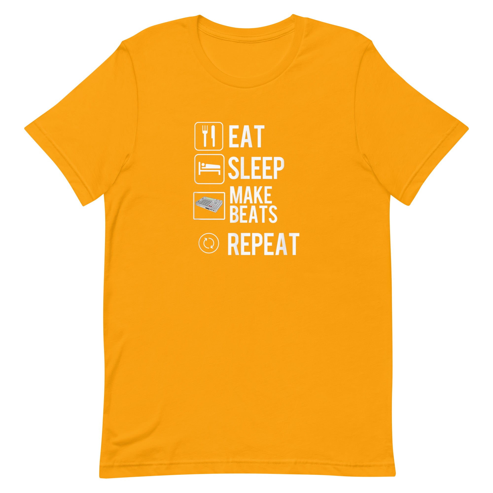 EAT SLEEP MAKE BEATS REPEAT Unisex t-shirt - Hiphopya