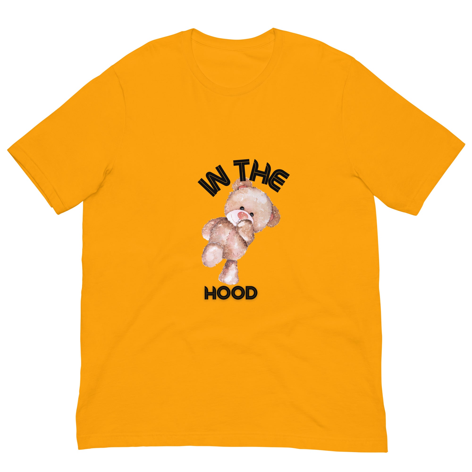 IN THE HOOD TEDDY BEAR Unisex t-shirt