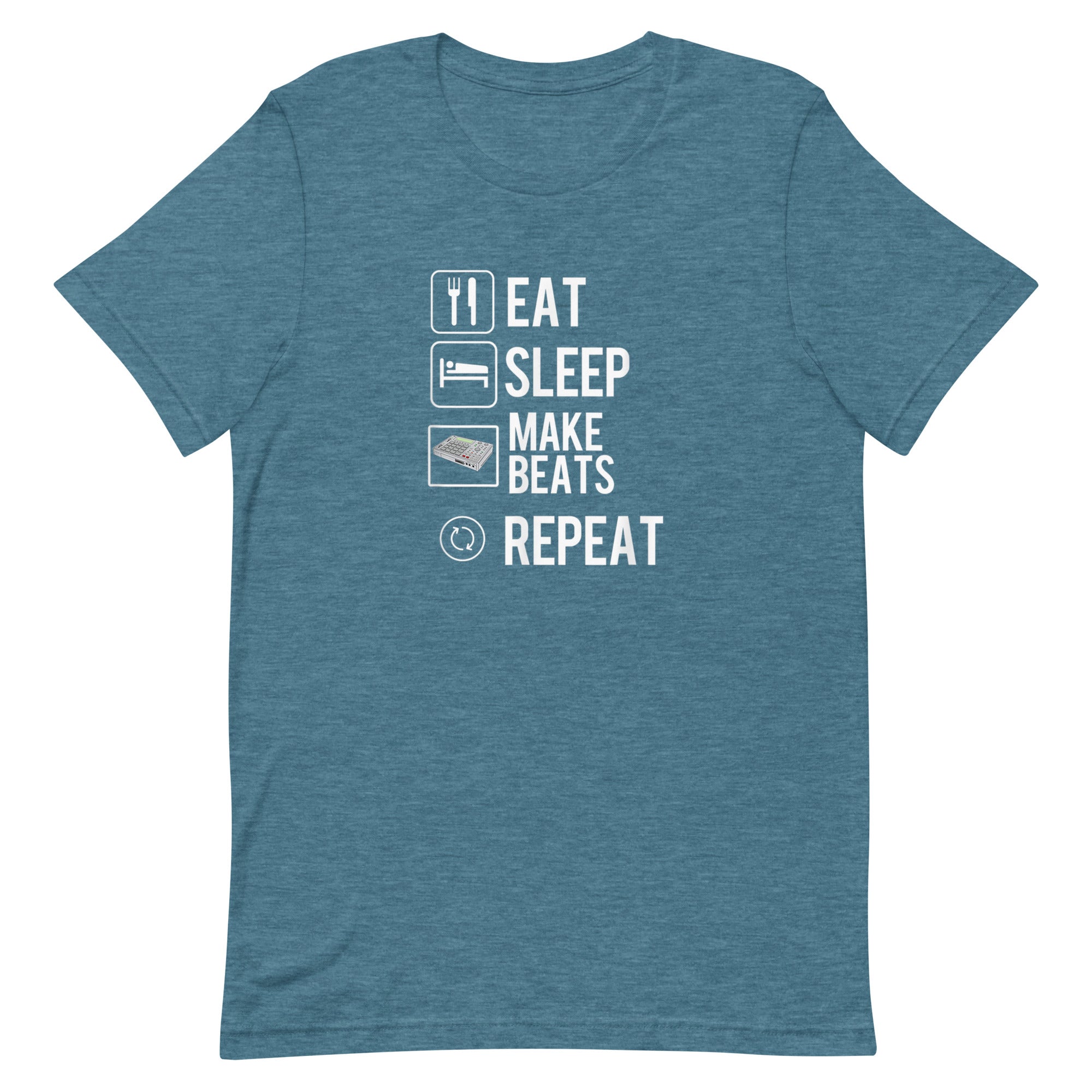 EAT SLEEP MAKE BEATS REPEAT Unisex t-shirt - Hiphopya