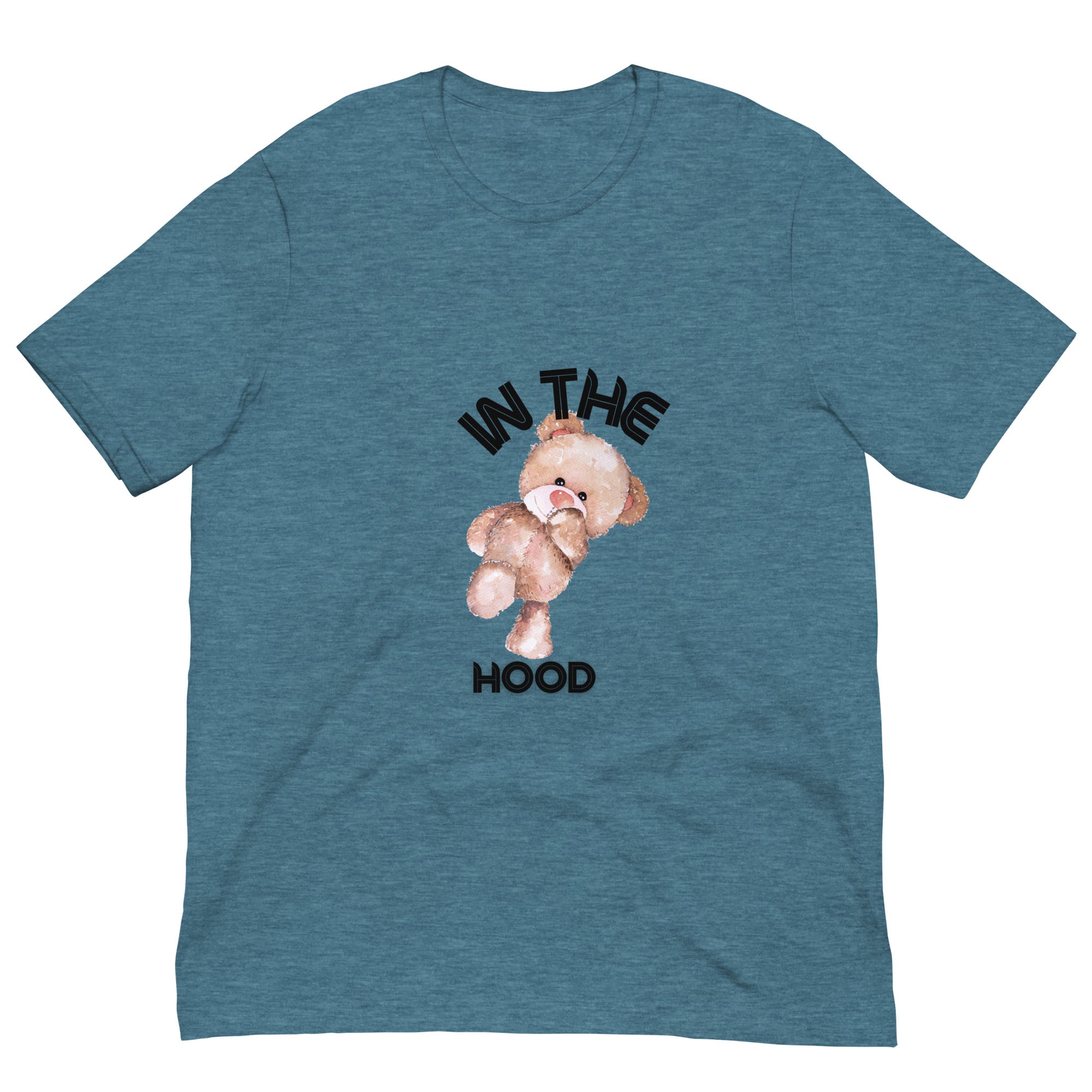 IN THE HOOD TEDDY BEAR Unisex t-shirt