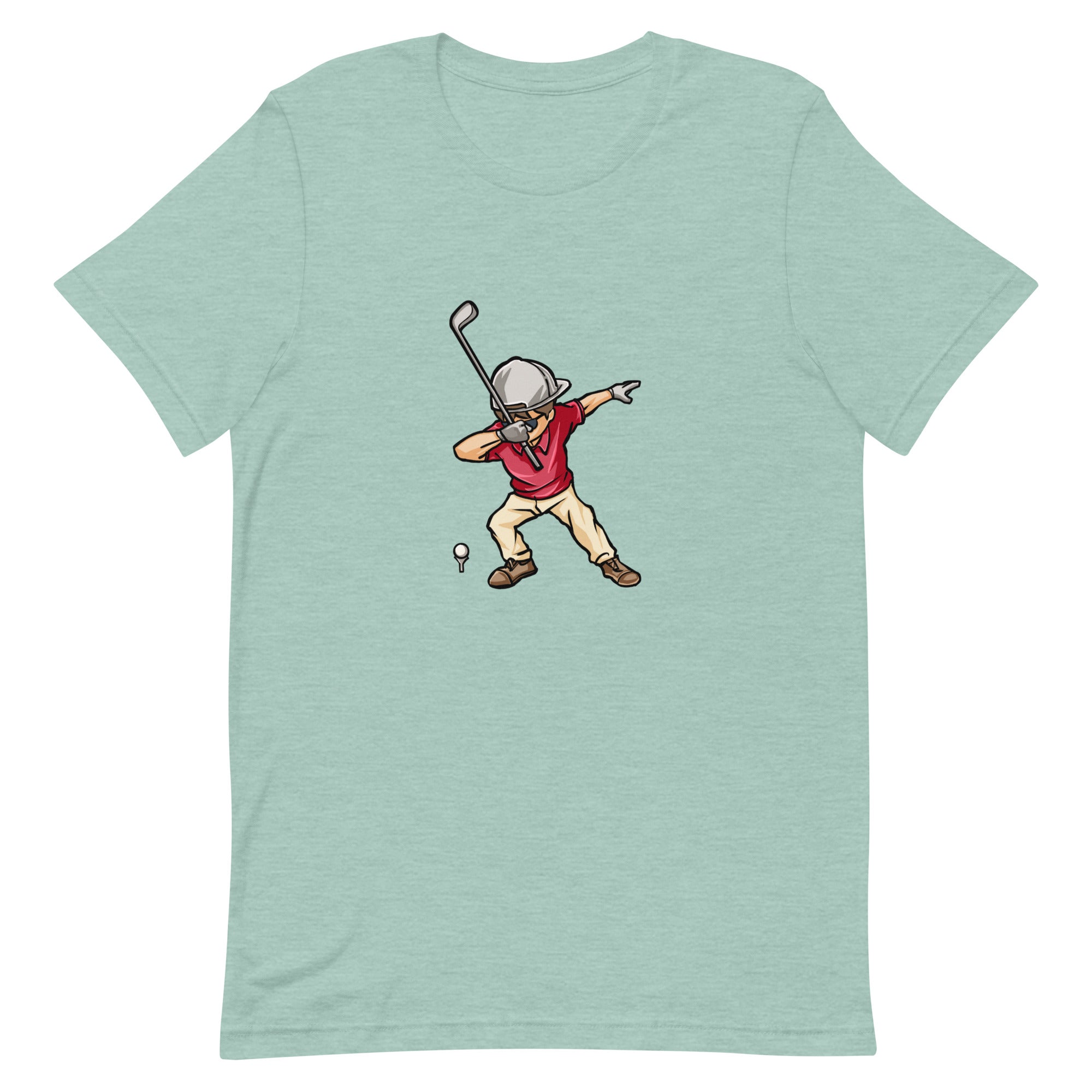 GOLFER DABBING Unisex t-shirt