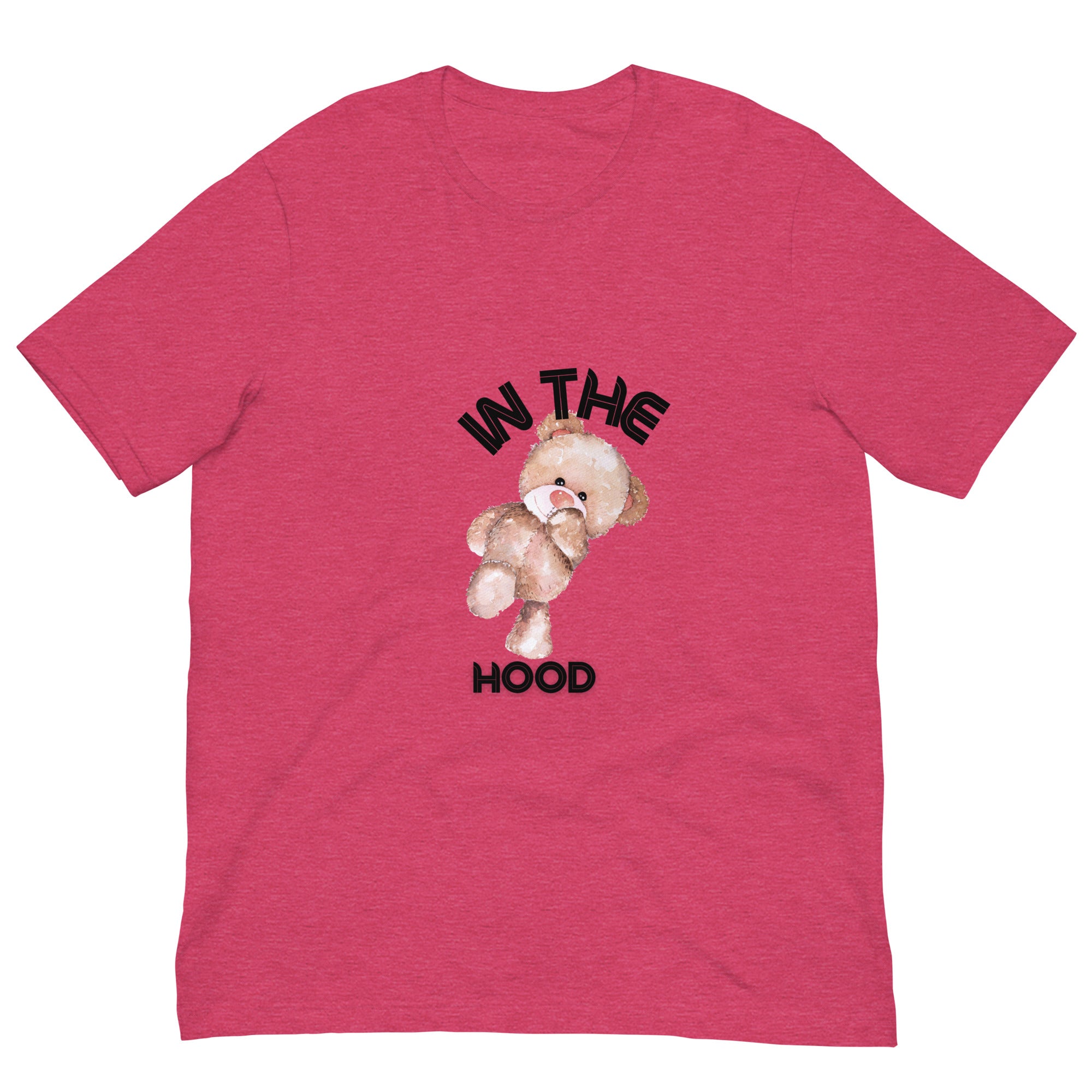 IN THE HOOD TEDDY BEAR Unisex t-shirt