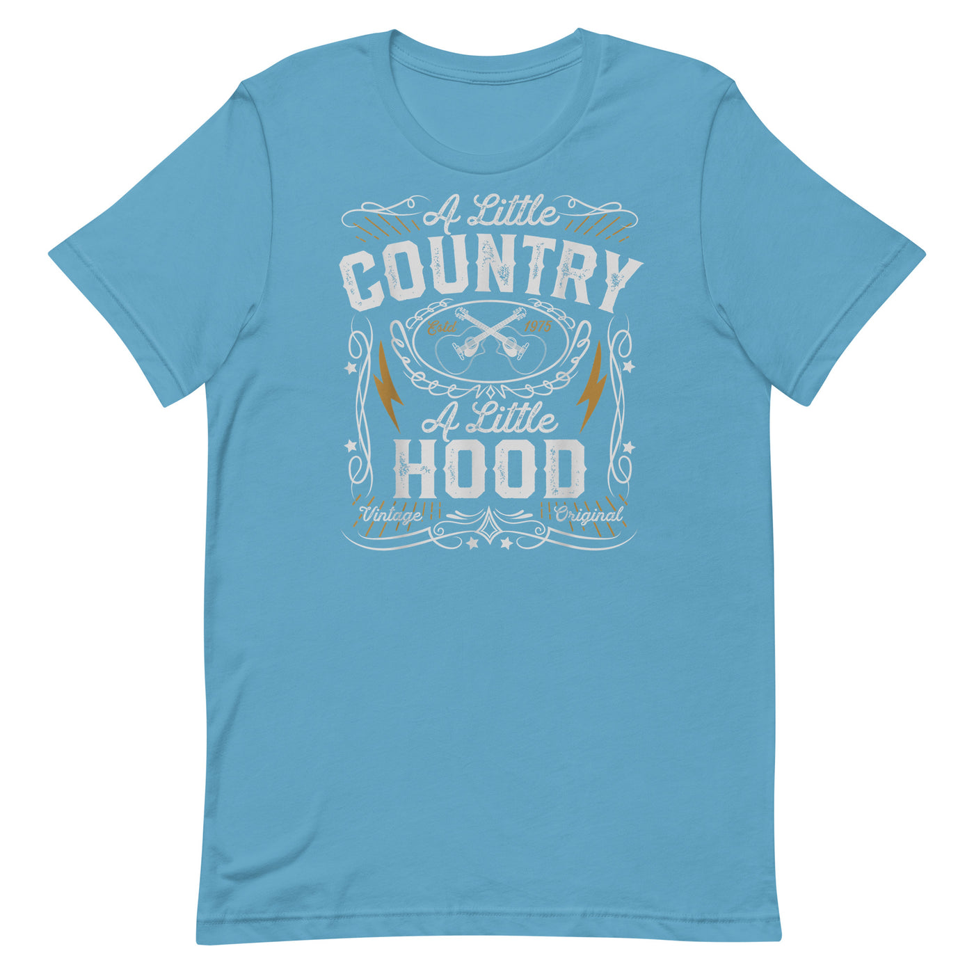 A LITTLE COUNTRY A LITTLE HOOD Unisex t-shirt - Hiphopya