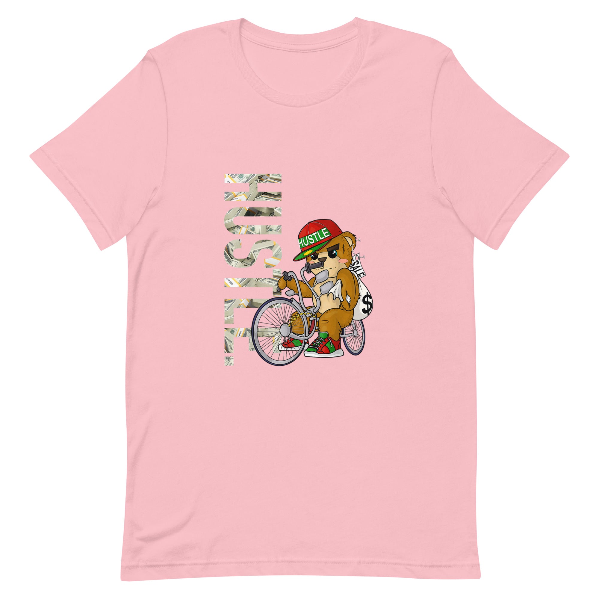 Hustle Teddy on Low Rider Hip Hop T-Shirt Unisex t-shirt