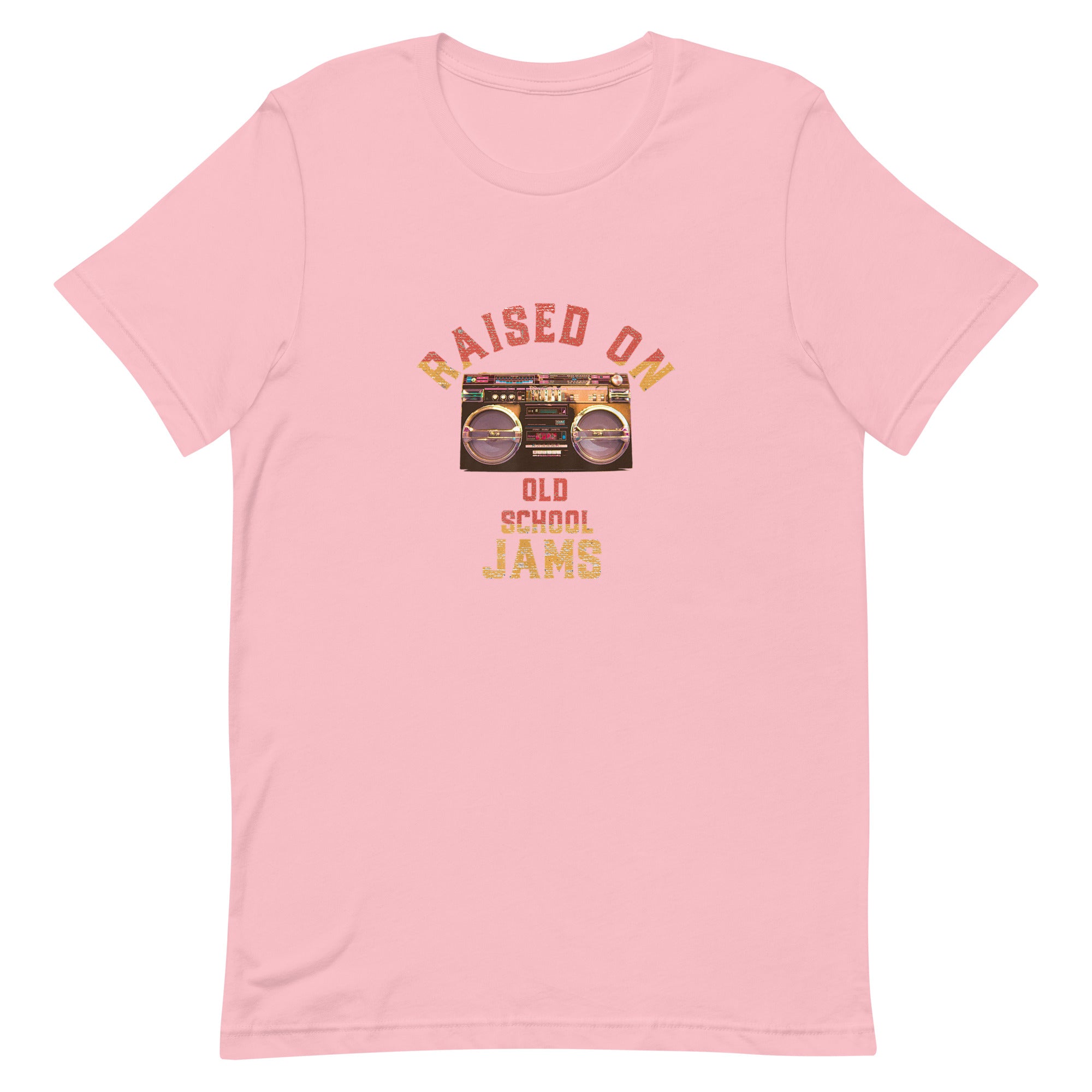 RAISED ON OLD SCHOOL JAMS Unisex t-shirt