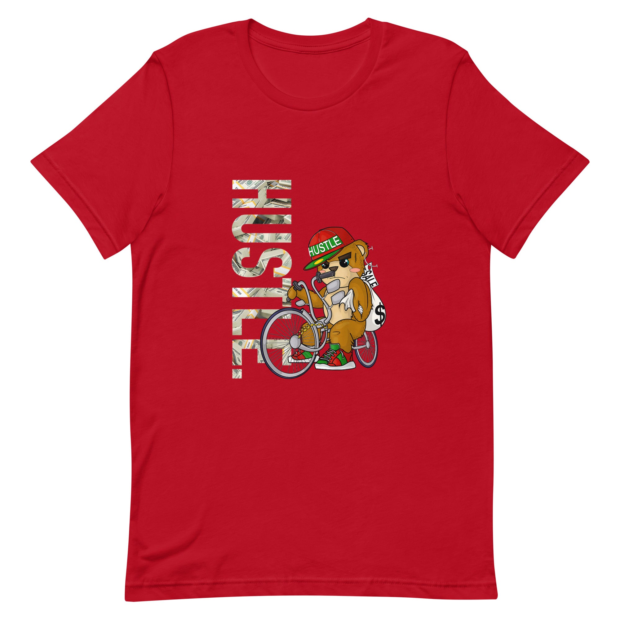 Hustle Teddy on Low Rider Hip Hop T-Shirt Unisex t-shirt