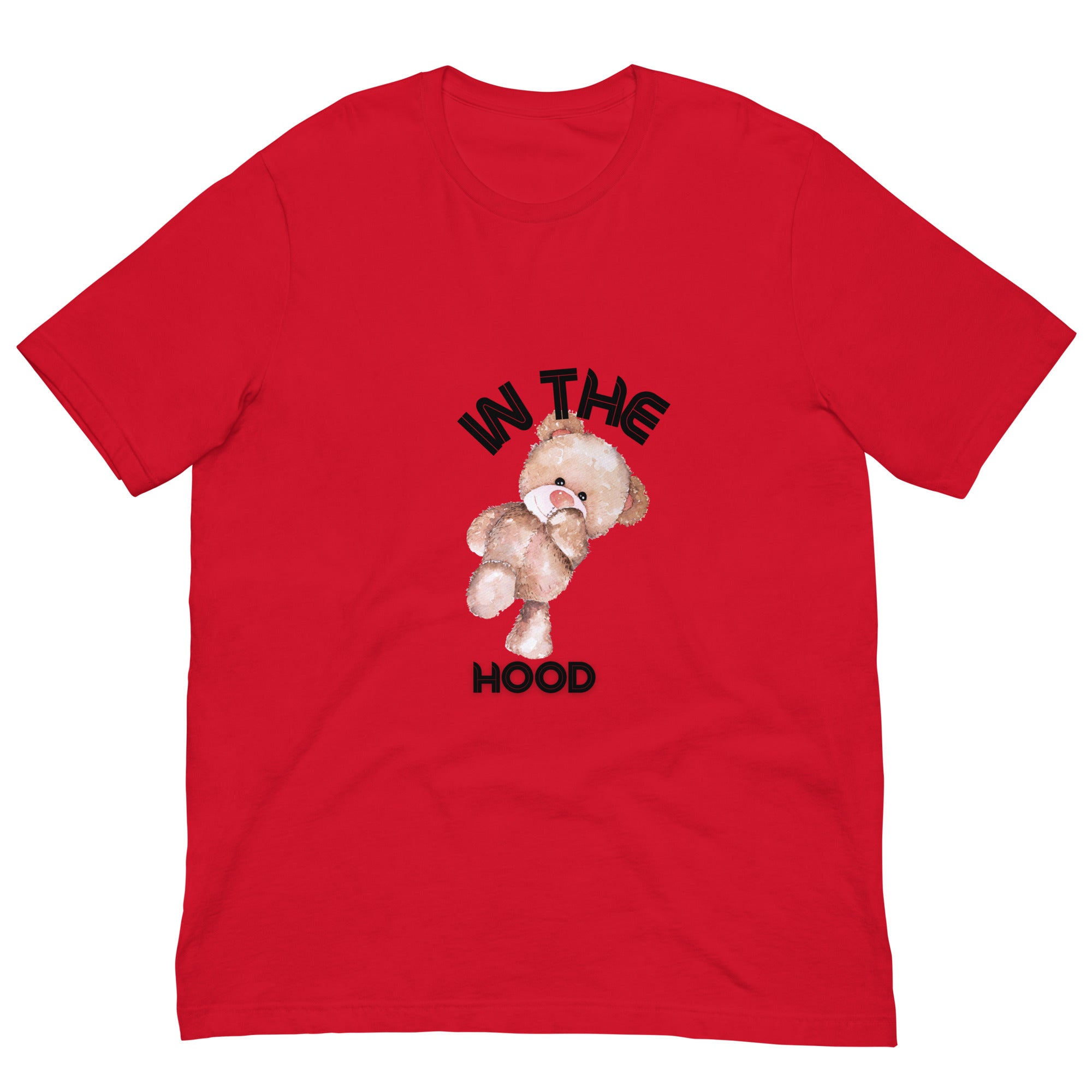 IN THE HOOD TEDDY BEAR Unisex t-shirt