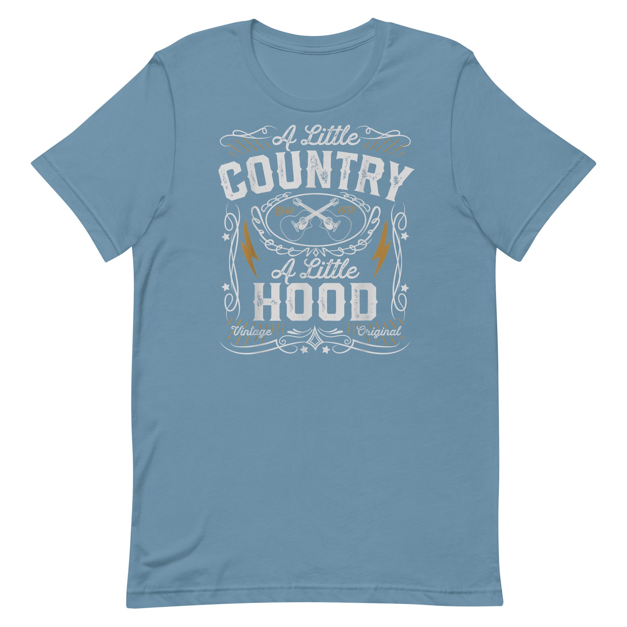 A LITTLE COUNTRY A LITTLE HOOD Unisex t-shirt - Hiphopya