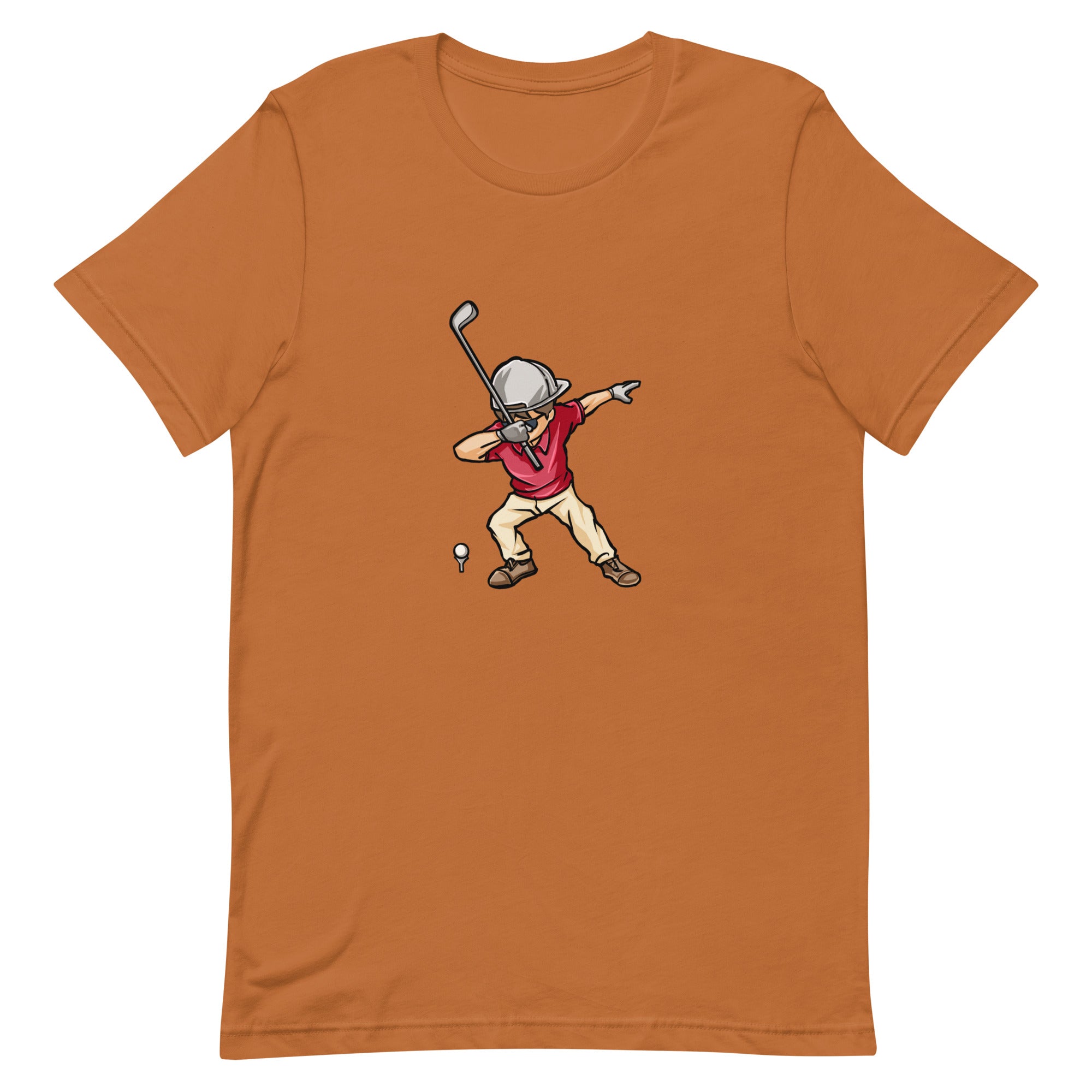 GOLFER DABBING Unisex t-shirt