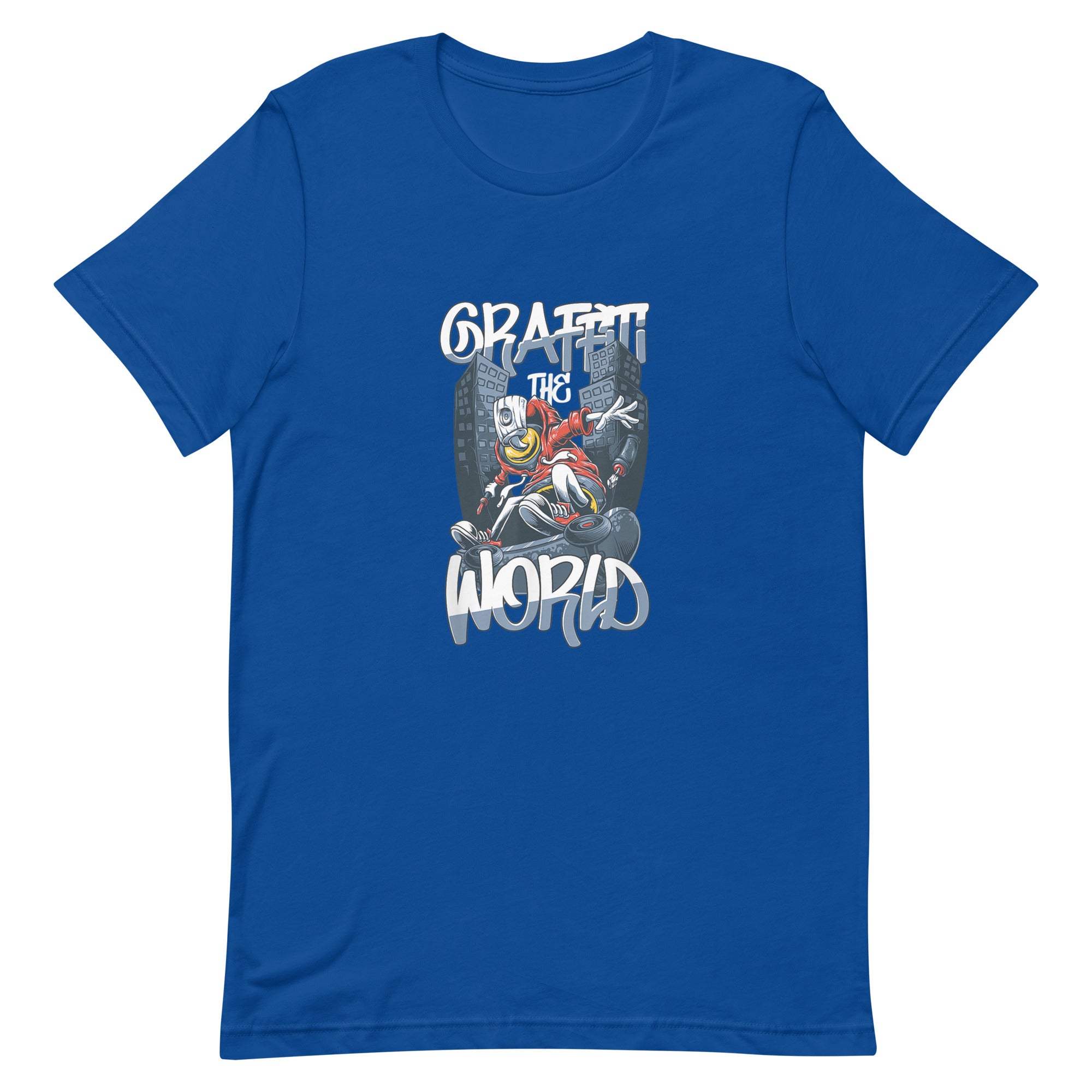 GRAFFITI THE WORLD Unisex t-shirt - Hiphopya