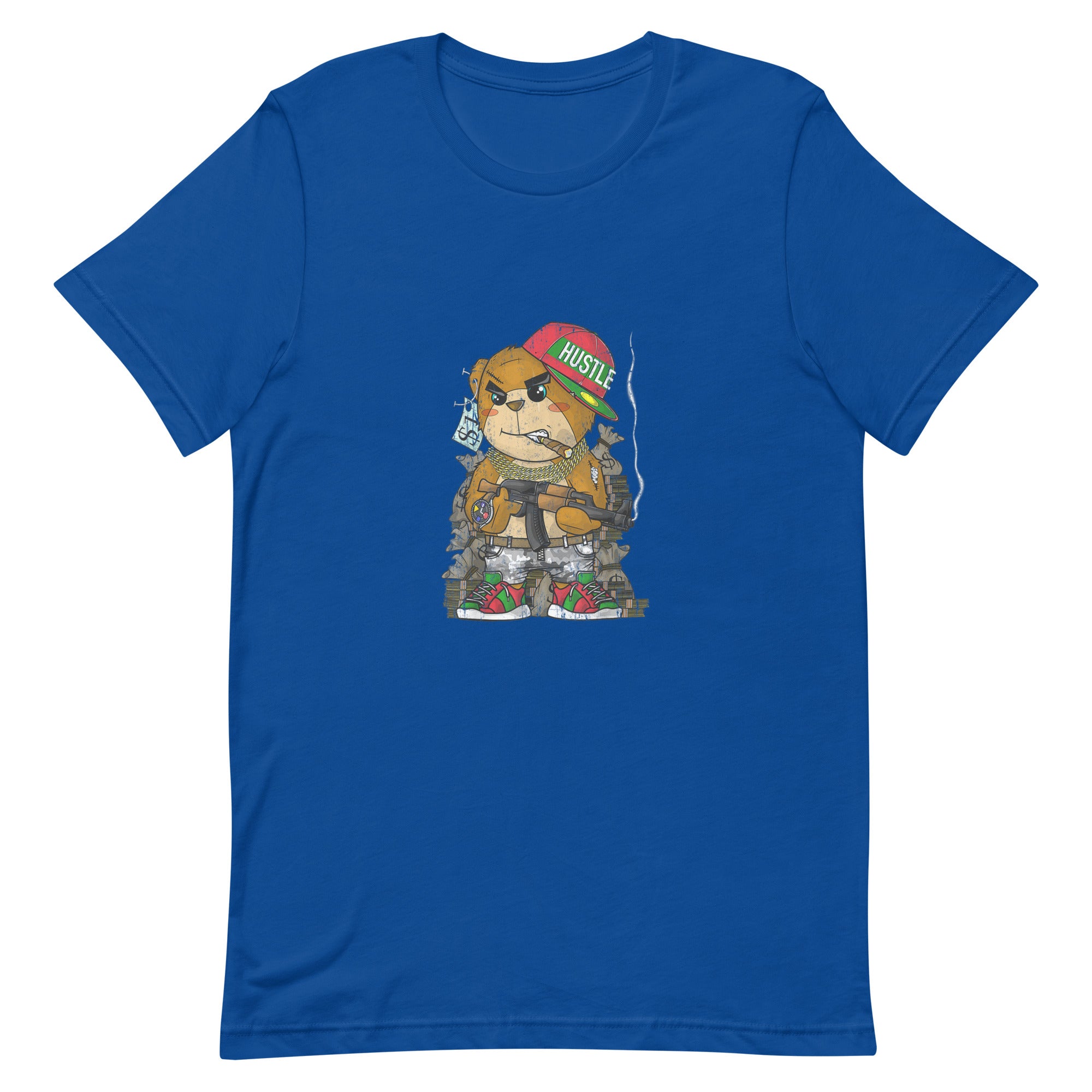 Hip-Hop Hipster Teddy Bear Rap Street Wear T-Shirt Unisex t-shirt