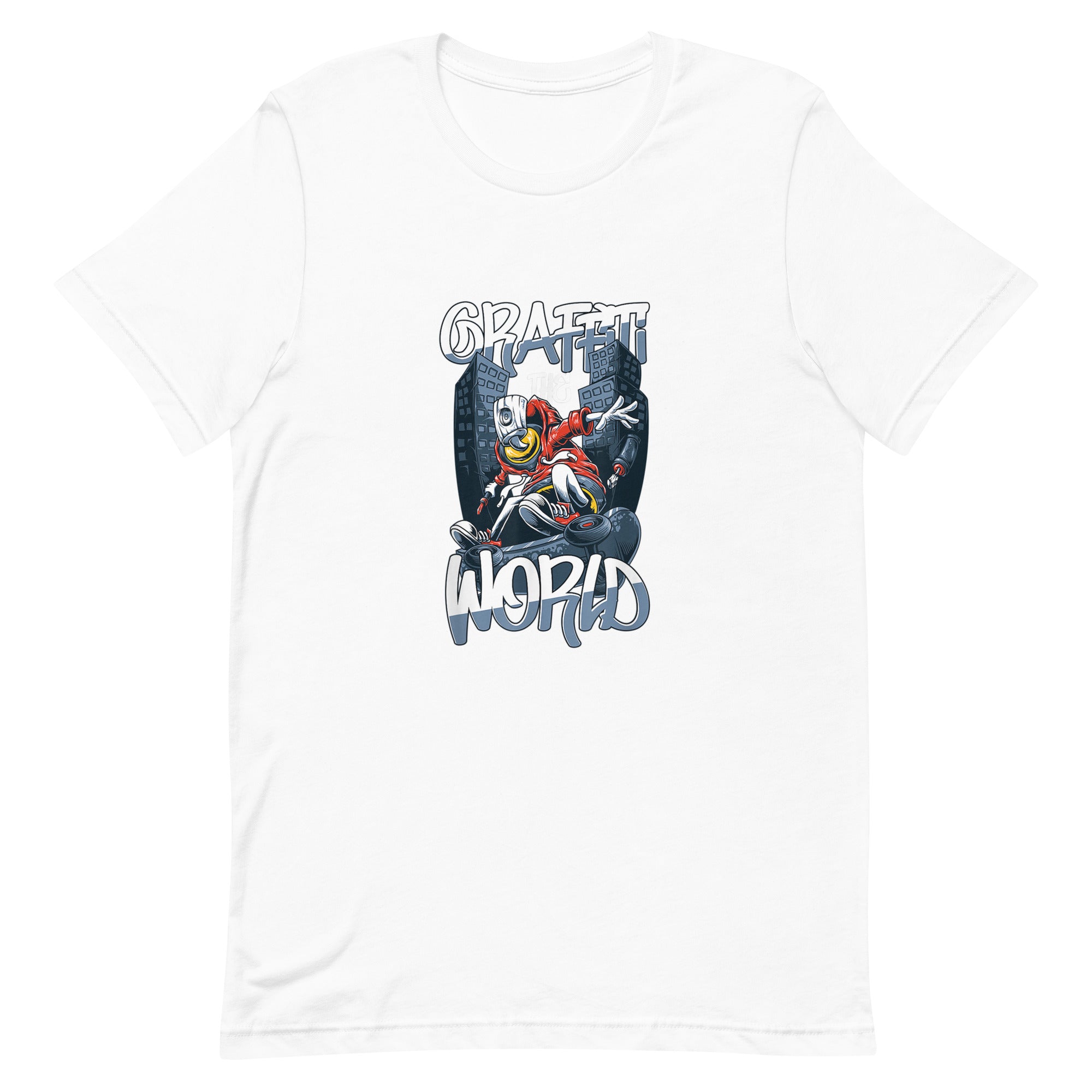 GRAFFITI THE WORLD Unisex t-shirt - Hiphopya