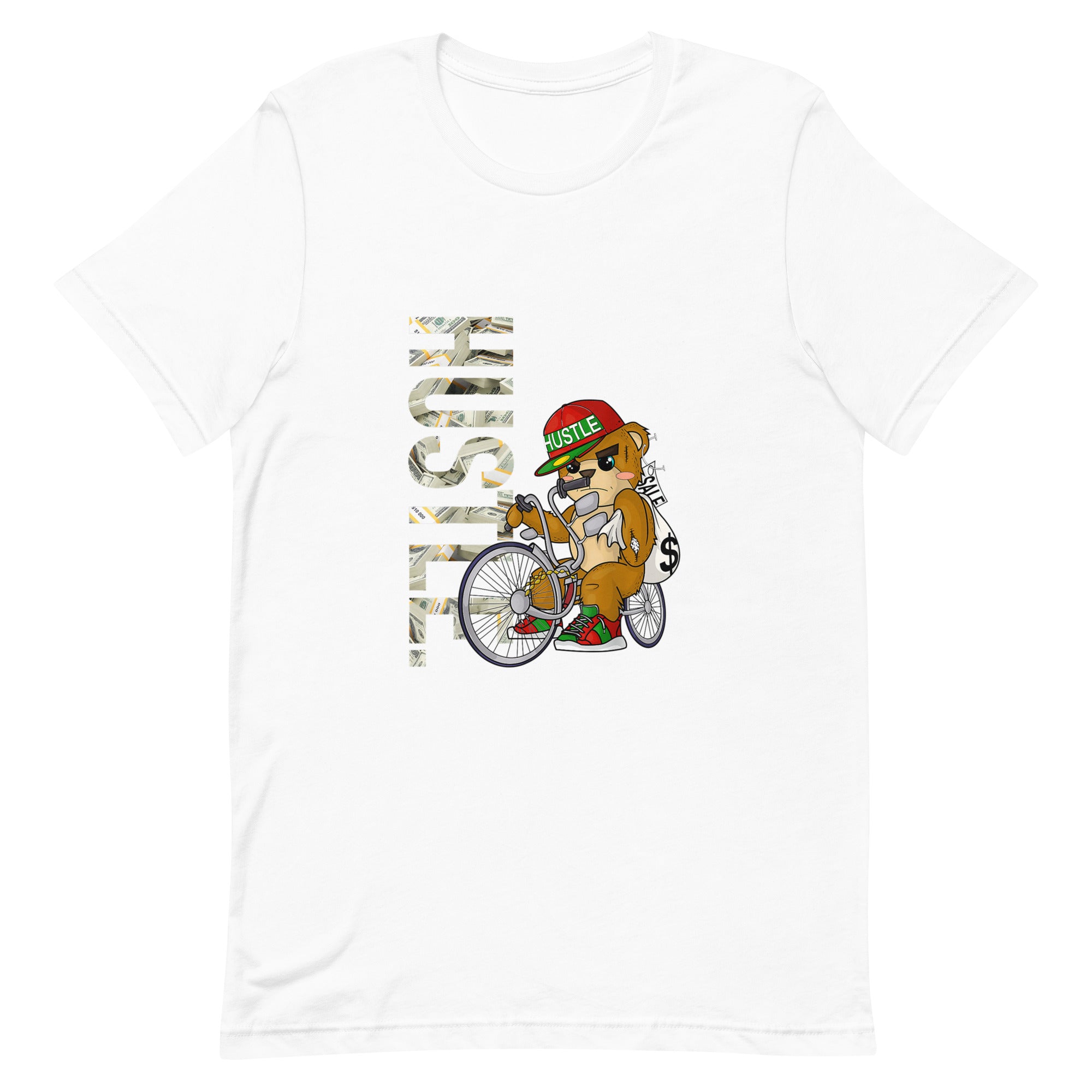 Hustle Teddy on Low Rider Hip Hop T-Shirt Unisex t-shirt