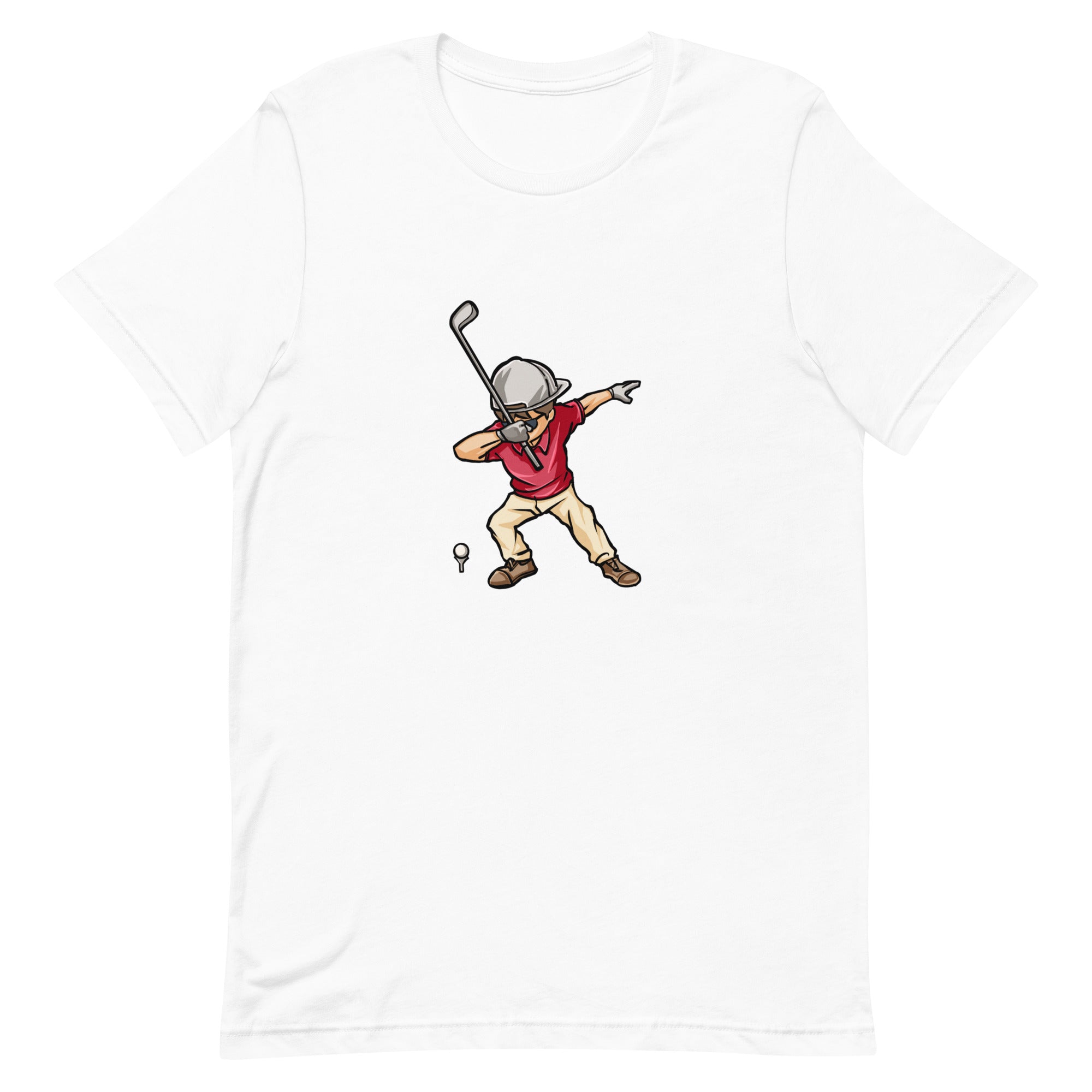 GOLFER DABBING Unisex t-shirt