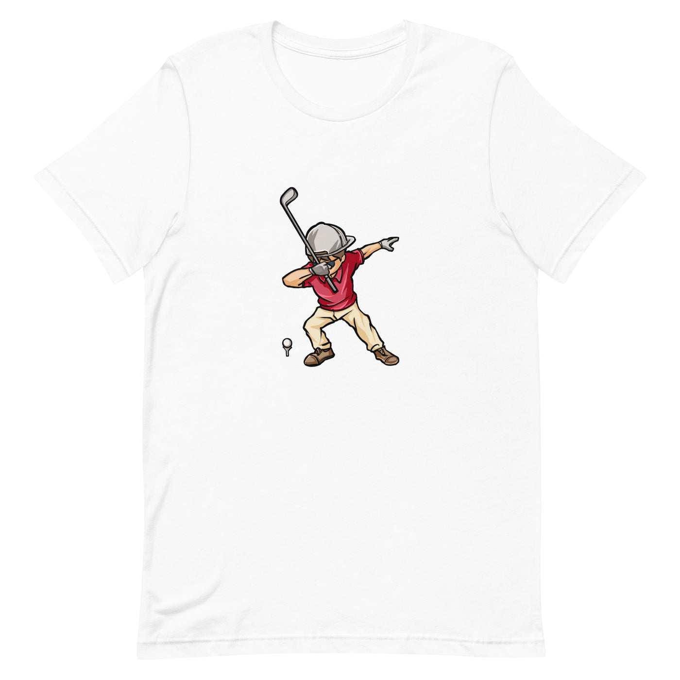 GOLFER DABBING Unisex t-shirt