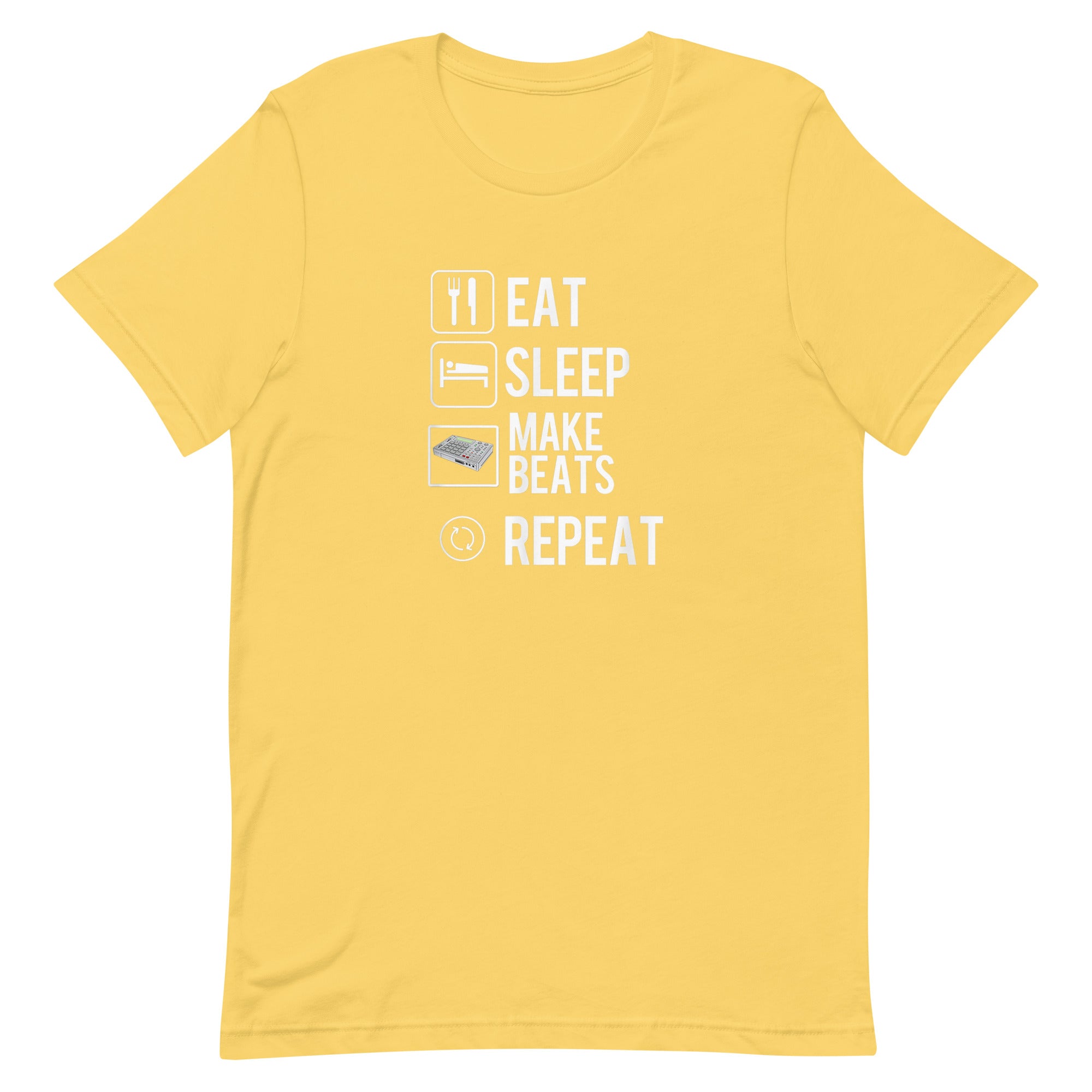 EAT SLEEP MAKE BEATS REPEAT Unisex t-shirt - Hiphopya