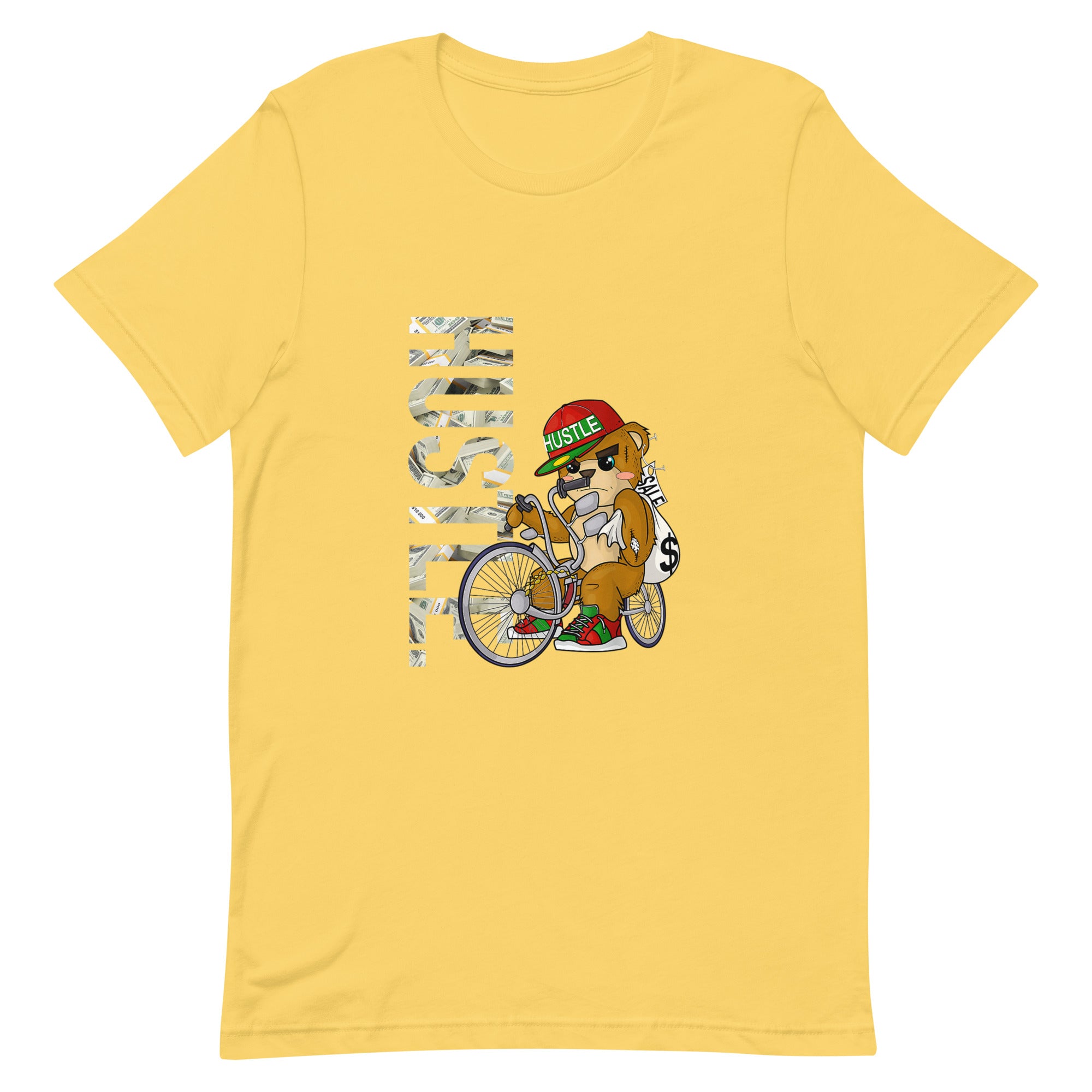 Hustle Teddy on Low Rider Hip Hop T-Shirt Unisex t-shirt