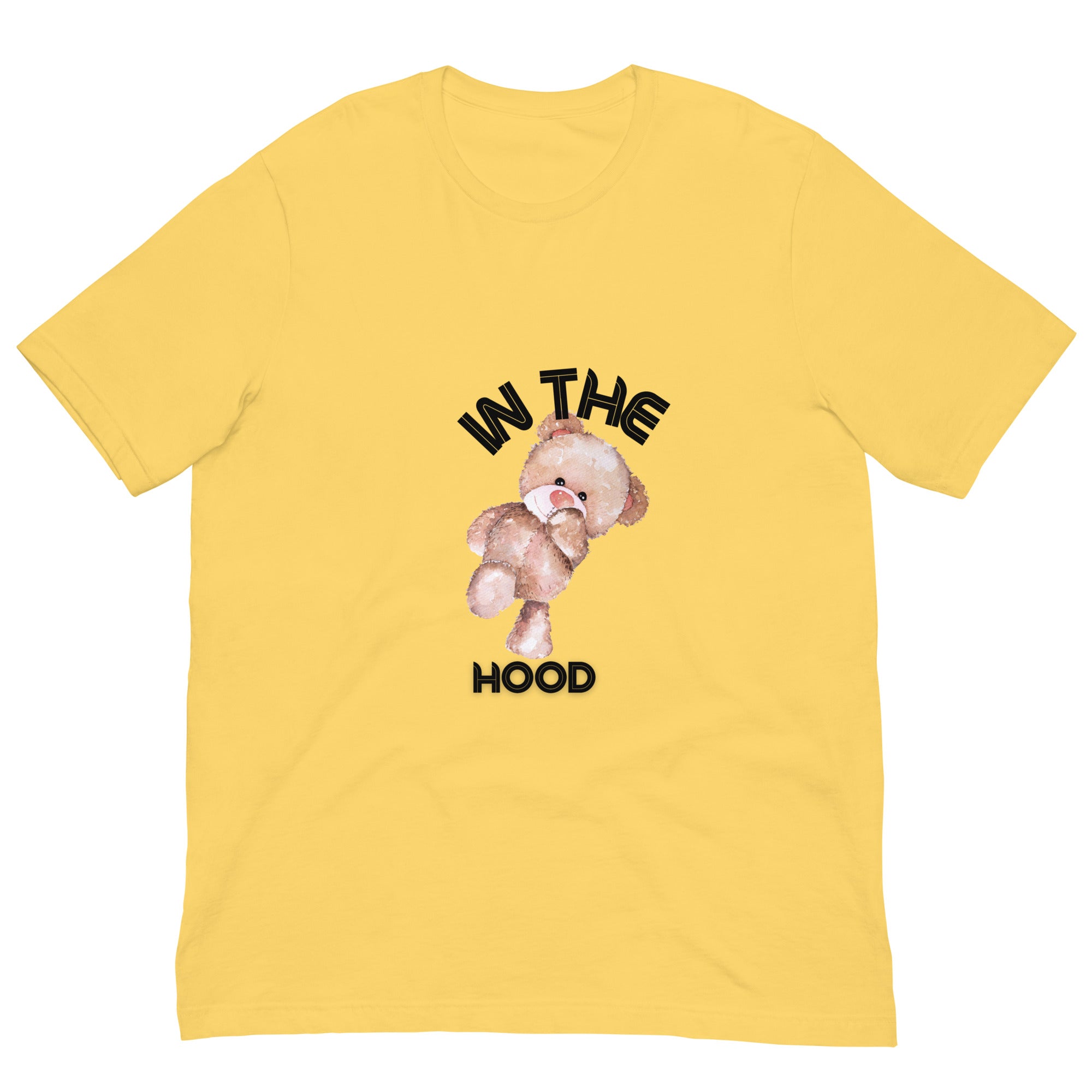 IN THE HOOD TEDDY BEAR Unisex t-shirt